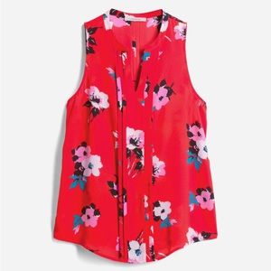 41 Hawthorn Breyson Pleat Detail Split Neck Blouse